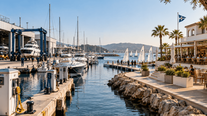 Diferencias entre un puerto deportivo y un club náutico